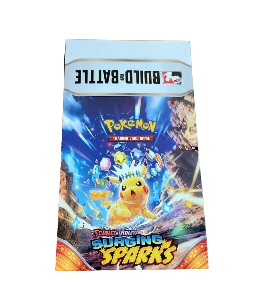 Pokémon TCG: Scarlet & Violet - Surging Sparks Build & Battle Display Box